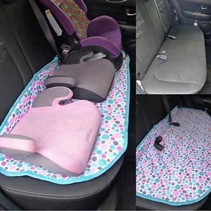 DIY BACKSEAT SAVER!!! 💖 Love!! Such a great idea & looks so easy to use! Visit us: www.myincrediblerecipes.com via: http://www.piecesbypolly.com/2016/03/back-seat-saver-keep-your-car-seat-clean.html | Recipes From Heaven