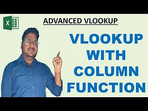 VLOOKUP with Column function | Get all records using VLOOKUP and Column function