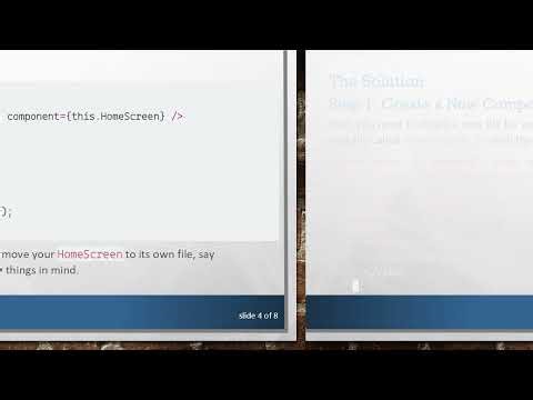 Loading React Native Components from Another File: How to Do It Right