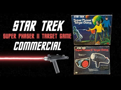 Fire Phasers! Star Trek Super Phaser II Target Game Commercial (1976)