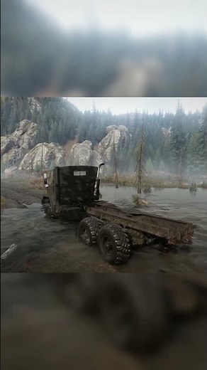 Through Deep Swamp and Mud | SnowRunner Off-Road Realistic Gameplay - LOGITECH G29 gamepaly