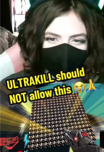 i love that you can add whatever you want to Cybergrind 😭🧡 thanks for the sillies for the artwork of me dying i stream ULTRAKILL live on Twitch @ Saturaine! #ultrakill #ultrakillmeme #ultrakillcybergrind #streamergirl #boomershooter