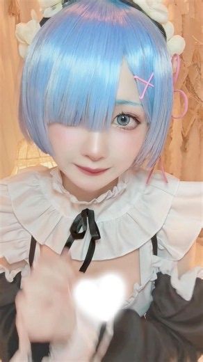 お願いスバル はやくレムを目覚めさせて....🩵‎🤍#リゼロから始める異世界生活 #レムコスプレ #リゼロ #コスプレ #rezero