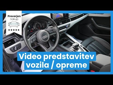 Audi A4 Avant 35 TFSI advanced PREDSTAVITEV VOZILA