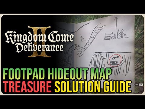 Footpad Hideout Map Solution Kingdom Come Deliverance 2