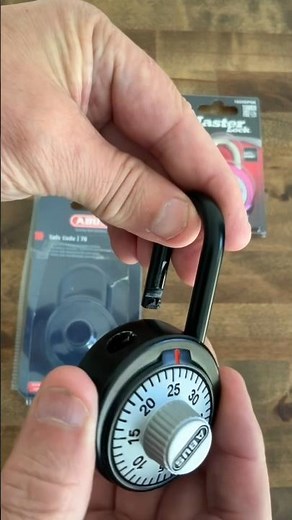 924. How to open Abus 78/50 Combination Padlock without the code quicker than decoding the lock