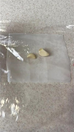 Check out this life hack on how to chop garlic!