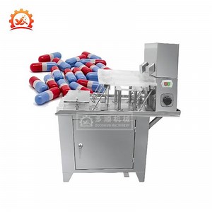 [Hot Item] Small Lab Semi Auto Capsule Filling Machine Capsule Manual Low Price