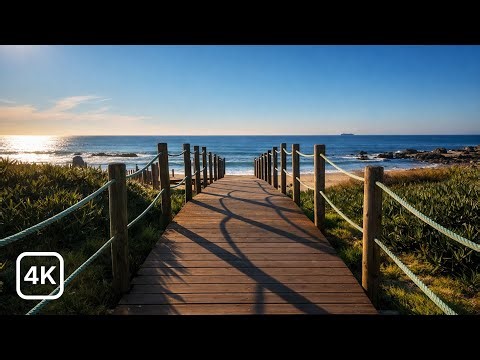 Portugal Coast Walking Tour 4K 🇵🇹