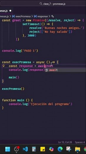 Promesas en JavaScript explicadas con código real #JavaScript #Promesas #JS #Programación #Dev