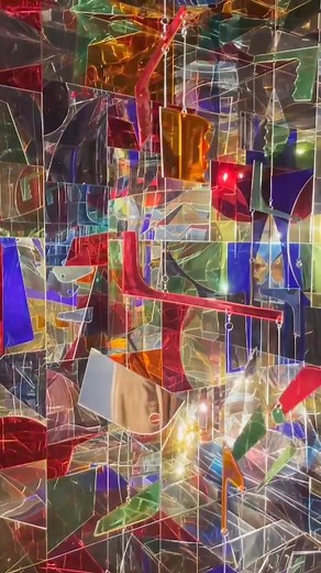 Dutch Design Week | DDW on Instagram: "✨ As we dress up and prepare to celebrate a shiny new year, we look back at @studio.mo.man.tai’s Too Much is Never Enough, where they claim that “just because something is fun, bold, and colourful doesn’t mean it can’t be environmentally friendly.” 💥♻️ To a 2022 connected by creativity and responsibility! 💥🍾 #Heyddw #Repost @studio.mo.man.tai @mo.man.tai ・・・ ✨🔺🔹🔶✨🟩🔻🔳🔷✨ We hope to see you!!! @dutchdesignweek map no. H2 studio mo man tai Hastelweg 2