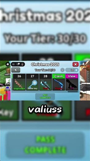 INF CHRISTMAS COINS MM2 💀 #roblox #robloxfyp #script #mm2 #murdermystery2