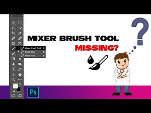 Mixer Brush tool missing in photoshop cc | 2021 How to get back !