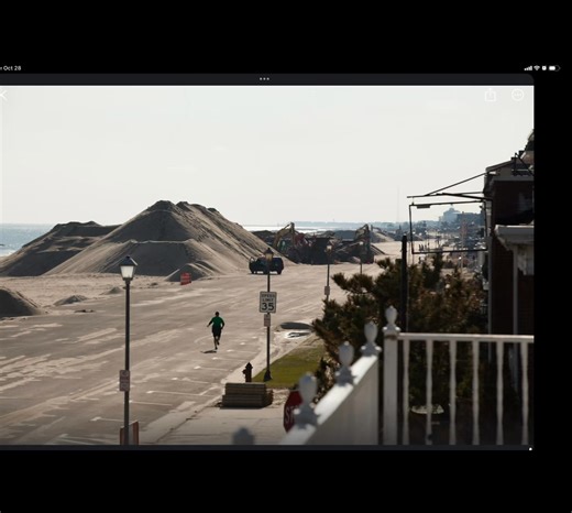 Superstorm Sandy – Belmar, October 29, 2012 Superstorm Sandy made landfall on October 29, 2012, and Belmar took a direct hit. The winds here were relentless — my rooftop Davis weather station recorded over four hours of sustained winds around 80 mph, with gusts even higher. The ocean met the bay that night. The streets were flooded, boats were tossed onto lawns, and the familiar calm of the Jersey Shore was replaced with the sound of breaking waves and wind howling through the dark. These are a 