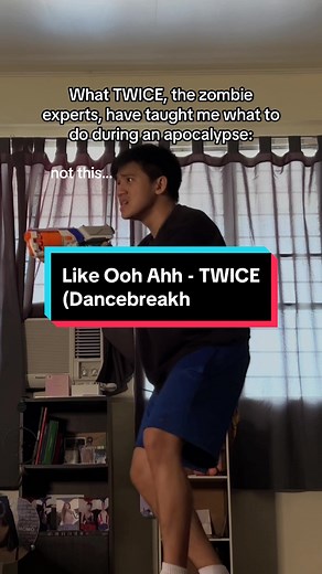 If you’re a real ONCE, you’ll survive 😎🤣 @TWICE #LIKEOOHAHH #TWICE #ot9 #zombies #debut #jyp #jypentertainment #kpop #ONCE #dancebreak #apocalypse