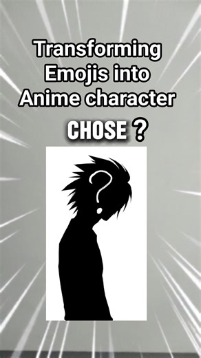 Transforming emojis into anime characters!!! #art #shorts