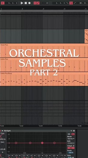 Another string sample for y’all ✌🏻comment with a 🎻 if you want it! #samplethis #musicproduction #ableton #orchestralsample