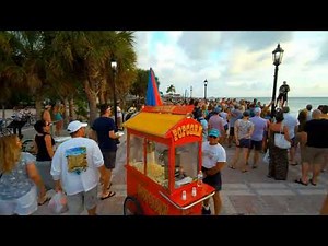 Key West LIVE - Mallory Square Sunset Celebration HD [1080p60fps]