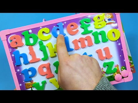 ABC Adventure: Fun Learning with Wooden & Magnetic Alphabet - Large Letters