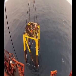 Incredible fabrication and installation of giant water jacket and offshore platform | Machinery Technology