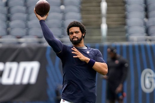 Caleb Williams breaks silence on his famous pink iPhone after going viral during offseason