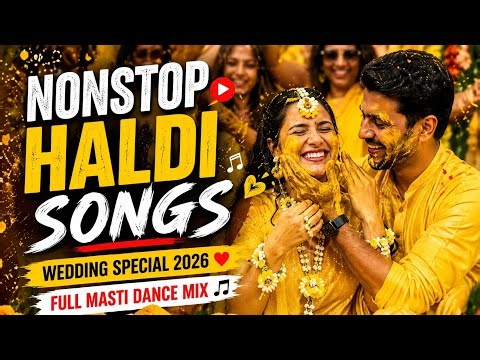 Nonstop Haldi Romantic Songs Collection 2026 💛 Wedding Hindi Shaadi Playlist Mehndi & Haldi Special