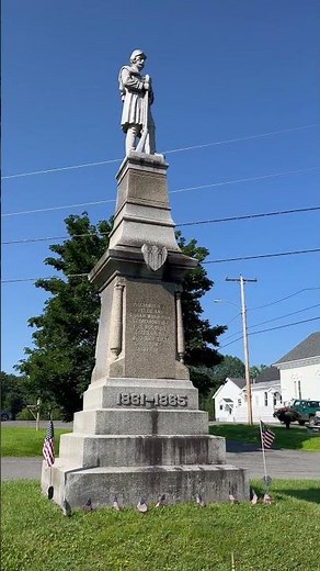 Dover Foxcroft Maine Civil War monument