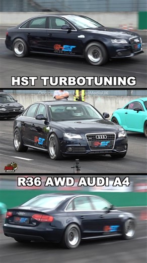 R36 VR6 Power in an Audi A4 😎😎 #dragmediauk #dragracing #motorsport #vr6 #cars #fyp