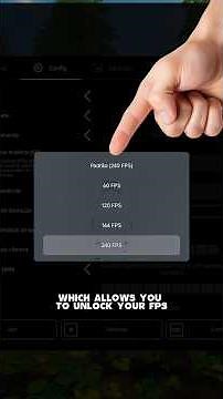 HOW TO UNLOCK YOUR FPS ON ROBLOX IN THE RIGHT WAY! #roblox #robloxbrasil #robloxedit