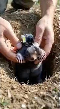 Eastern Mole POV: Inside a Real Underground Tunnel | Animal Bodycam Documentary.