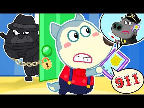 Beware of Stranger Danger! 🚨 Safety Song | Wolfy Baby Rhymes