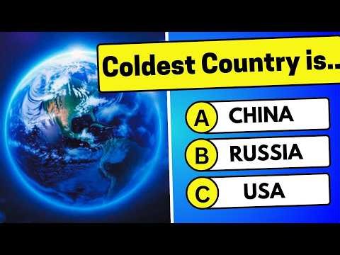 How Good Is Your Geography Knowledge🌍🧠Geography General Knowledge Trivia Quiz
