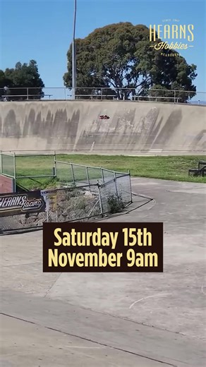 🏁 Who’s ready for some high-speed RC action? The RC Velodrome is back this November at Coburg Velodrome! Hit like if you’re racing with us!⁠ ⁠ #RCVelodrome #CoburgEvents #RCRacing #HearnsHobbies #RCCommunity | Hearns Hobbies