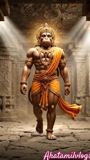 Lord Hanuman Awakens From Stone