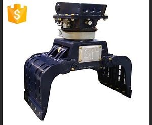 [Hot Item] Sorting Gripper Excavator Attachments Heavy Duty Rotary Scrap Grabs Excavator Rotary Demolition Grab