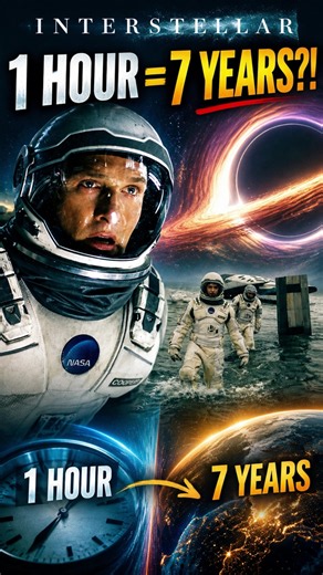 Interstellar: How Did 1 Hour Become 7 Years?! #interstellar#scifi#cooper#explanation