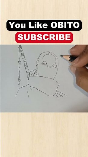 Obito Uchiha Drawing | From Hero to Villain 😔🔥 #shorts