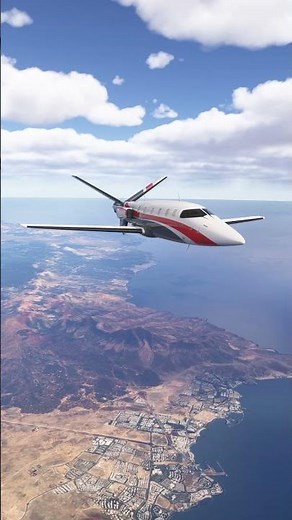 LearFan Fan - GCRR - GCLP - #msfs2024 #shorts