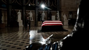 Justice Ruth Bader Ginsburg lying in state at the U.S. Capitol
