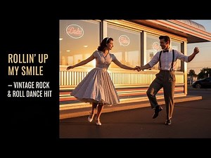 Rollin’ Up My Smile 😄✨ | High-Energy 50s Rock & Roll Dance Hit | Retro Revival