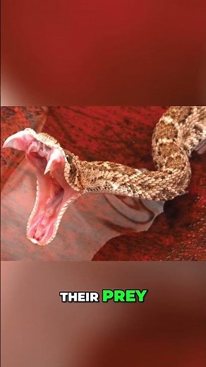 Rattlesnake Fangs: Deadly Venom Delivery System Explained #shorts