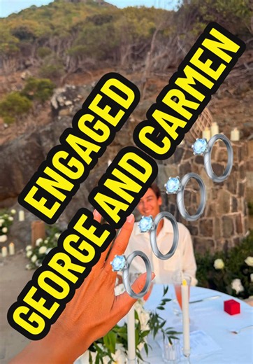 George Russell and Carmen Mundt Engaged — Engagement Announcement