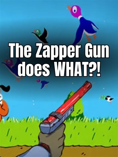 Did you know the Zapper Gun did this?! #zappergun #retrogaming #reels #nintendo #foryou #hacks #NES #duckhunt