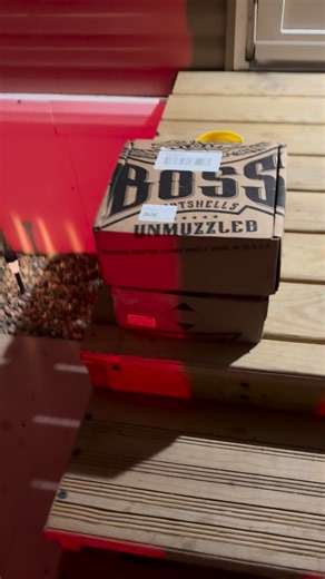 Front porch delivery!!! Boss Shotshells Xpress Boats. Yamaha Outboards American AF Guns & Hunting Zoom Bait Company Mossy Oak #fromthestoretoyourdoor #boss #duckcamp #waterfowlseason #neverrunout #shootstraight #copper #farfromhome 👊👊 | Bill Lowen