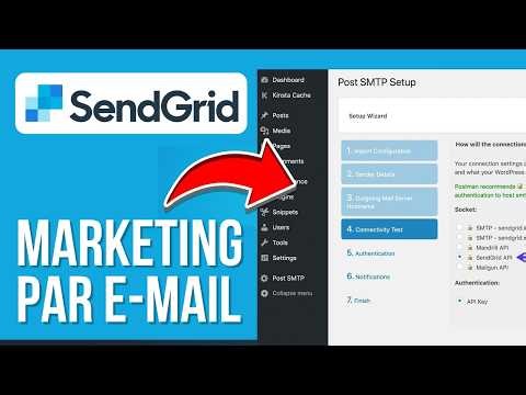 Sendgrid E-mail Marketing Tutoriel | Pour Débutants
