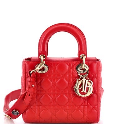 Christian Dior My Lady Dior Bag Cannage Quilt Lambskin | eBay