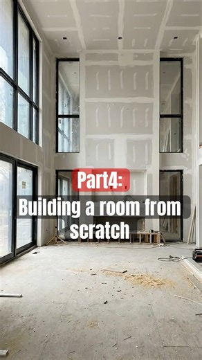 PART4: Building a Room From Scratch | Step-by-Step Construction & Finishing
