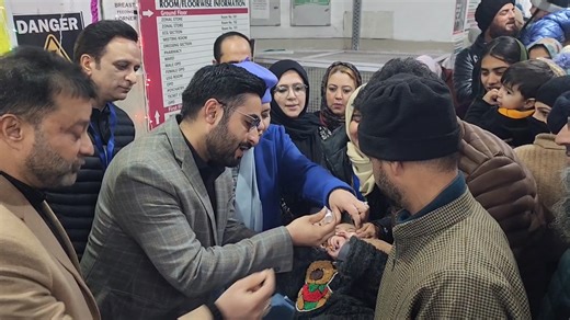 DC Srinagar visits Batmaloo in connection with inauguration of Pulse Polio immunization programme-2025 Report: Shafia Riyaz #greaterkashmir #gktv #PulsePolio | Greater Kashmir