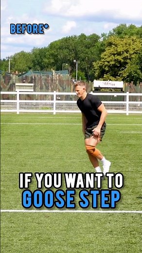 Learn to Goose Step from The Best Coach 😱🔥🙌
