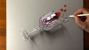 Broken Glass Drawing Get my tutorials on: https://www.marcellobarenghi.net/tutorials | Marcello Barenghi - Illustrator